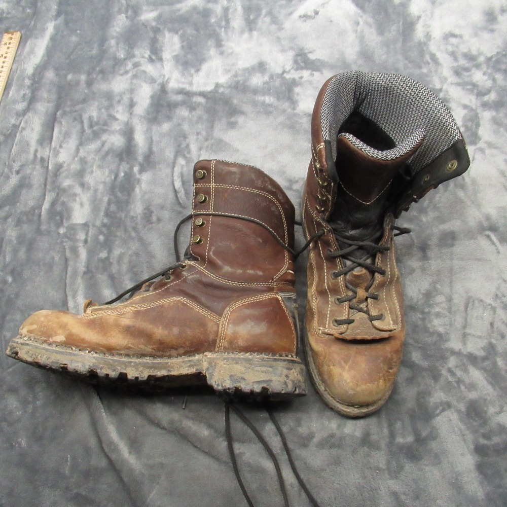 Georgia Logger Boots Mens 11M 9" Waterproof EH Work Rugged Insulated Kiltie‎